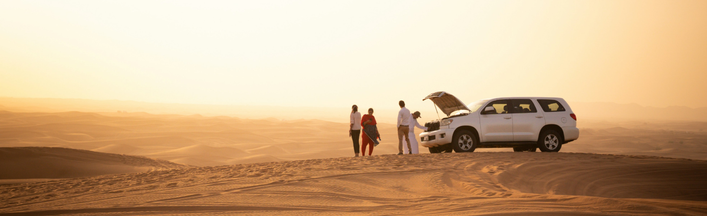 Dubai safaris tour - main header photo