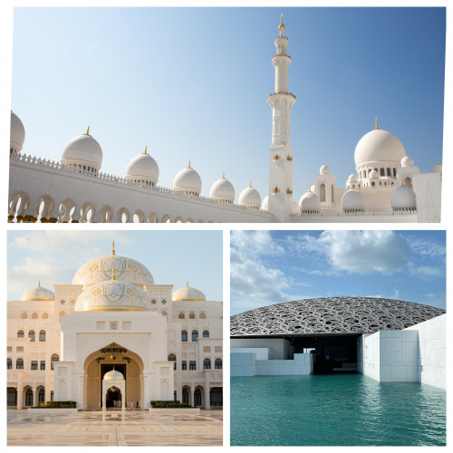 Best Abu Dhabi with Qasr Al Watan and Louvre Museum