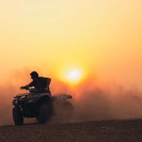 Evening Desert Safari with Quad Bike-Dubai Safaris Tour